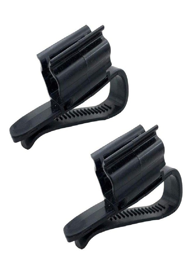 Youngy 2 Pack Fish For Tank Mounting Clip Water Pipe Hose Holder Multifunction Plastic Adjustable Clamp For 0.31"-0.62" Dia Tub Aquarium Tube Holder Clip - Image 1